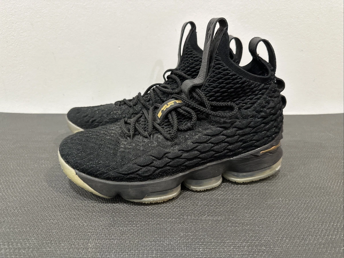 シューズ(男性用) Lebron 15 black and gold Las mejores ofertas en Nike LeBron 15 Metallic Gold | eBay