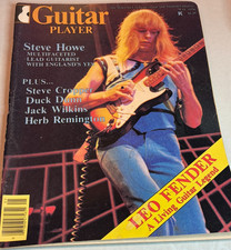 Guitar Player Magazine May 1978 Steve Howe Leo Fender