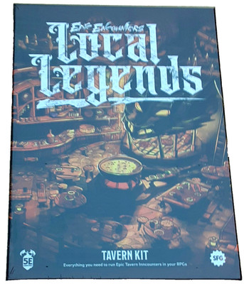 Epic Encounters Local Legends Tavern Kit NIP Steamforged Games RPG Enhancers
