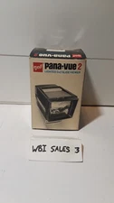 GAF Corporation Pana Vue 2 Lighted 2x2 Slide Viewer Tested Vtg Please Read