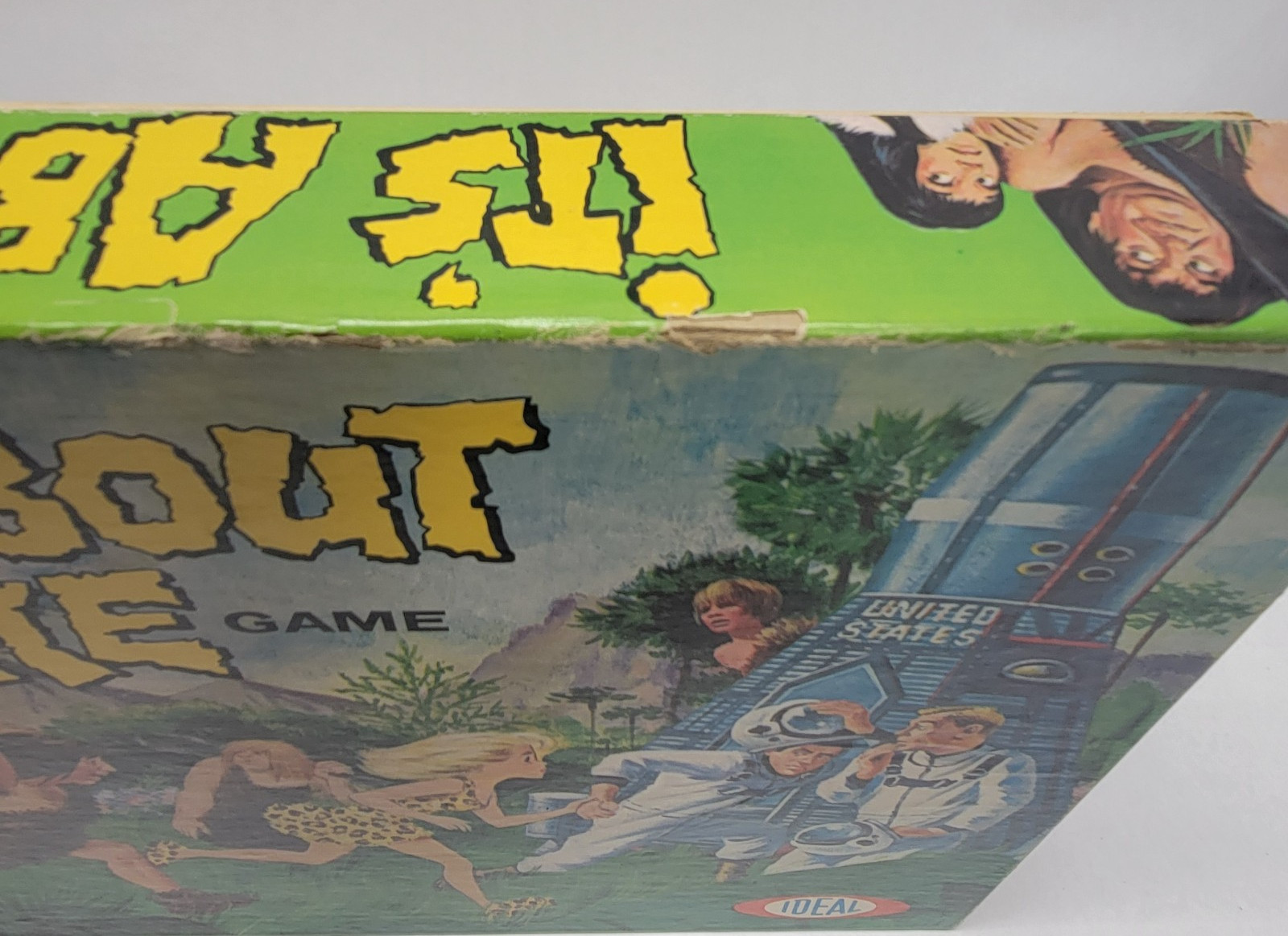 1966 Ideal IT'S ABOUT TIME (1966 CBS TV Show) Board Game - Complete - HTF