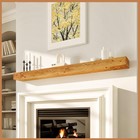 Fireplace Mantle - Natural Fireplace Mantles Wood - Mounted Mantles for Over .