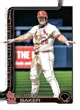 2025 Topps Update #US153 Luken Baker BUY2GET1 CODE: JWKFAN25