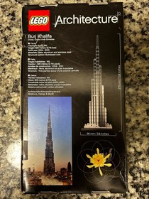 LEGO Architecture: Burj Khalifa (21008) New In Box Factory Sealed