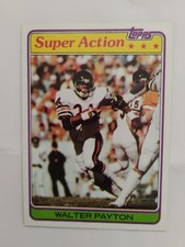 1981 Topps - Walter Payton #202, Super Action Mint