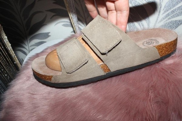 Men Birkenstock Sandals Brown 45