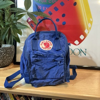 Fjallraven Kanken Blue Backpack 23510  14 x10  Gorpcore Bag Purse Tote