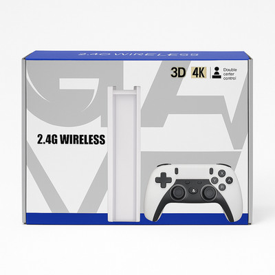Retro Game Stick 4K HD 2.4G Wireless Double Controllers