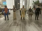 Kenner Star Wars 5 Figure Lot - Boushh, Sand People, Bossk, Imperial Commander