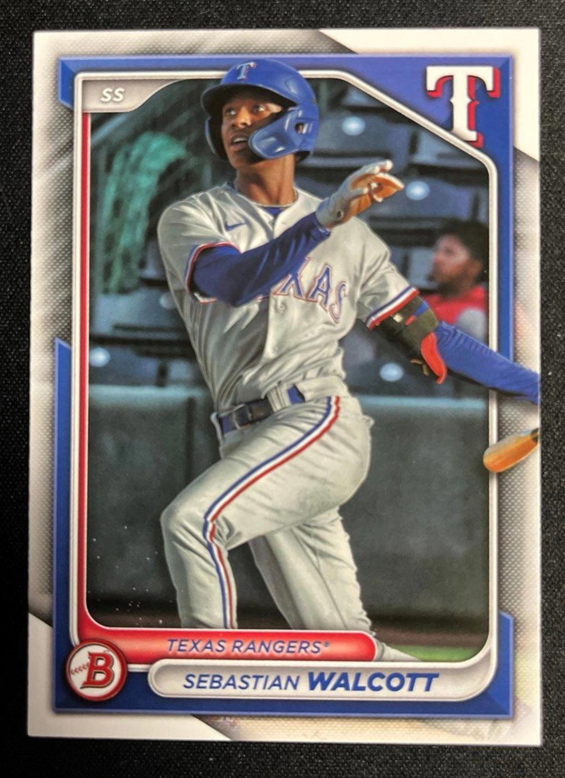 2024 Bowman Prospects Sebastian Walcott #BP-81 Texas Rangers 