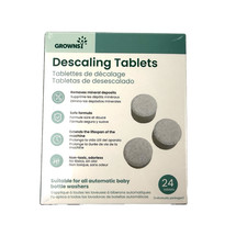 Growns Descaling Tablets Pack Of 24 For Automatic Baby Bottle Washer