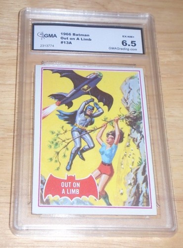 1966 Topps Batman Red Bat #13A Out on a Limb — GMA 6.5