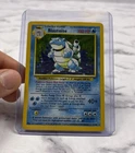 Pokemon Blastoise Vintage Holo Base Set  TCG Stage 2 Card English Rare🔥🔥