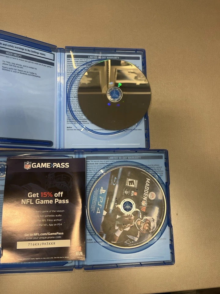 Madden NFL PS4 PS3 Fall Out Walking Dead Uncharted Assassins Creed Spiel Lot Test - Bild 4 von 4