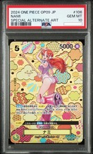 Special Alternate Art Nami One Piece 2024 OP09 Japanese SP OP08-106 SR PSA 10