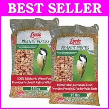 Shelled Peanuts Wild Bird Seed - 30 lb Pack