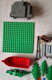 1994 LEGO KING KAHUKA'S THRONE SET, COMPLETE WITH MANUAL