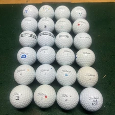 Titleist AVX White Golf Balls 24-Pack, 4A-5A Cond. 2 Dozen