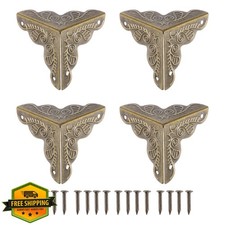 uxcell 36pc Box Edge Guard 25mm Bronze Corner Cover