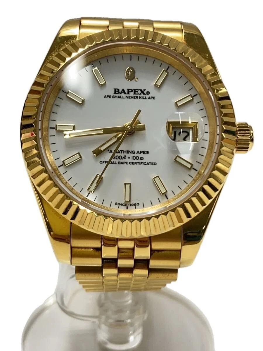 A Bathing Ape Gold Band Wristwatches for sale | eBay