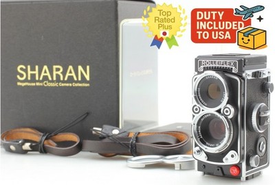 [ Unused in Box ] Sharan Rolleiflex 2.8F Megahouse Mini Film Camera From JAPAN