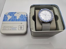 Fossil Ch 3029 Herren Armbanduhr Edelstahl Silber