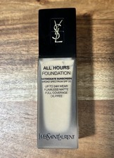 YSL ALL HOURS FOUNDATION BD30 Warm Almond 0.84 OZ Flawless Matte 24hr SPF20