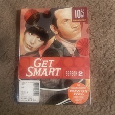 Get Smart Season 2 1960s TV Spy Comedy 2009 DVD 4-Discs 30 Episodes Brand New!