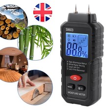 PRO Digital Moisture Meter 4 Pin Damp Detector Timber Wood Tester Plaster Sensor