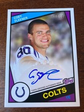 2012 Topps 1984 Retro Coby Fleener Auto /100 Rare Autograph