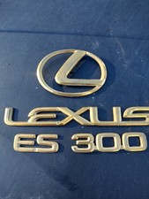 1999 Gold Lexus Es300 Trunk Hood Emblems Oem 1999 Gold Lexus Es300 Trunk Hood Emblems Oem