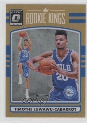 2016 Donruss Optic Rookie Kings Orange Prizm /199 Timothe Luwawu-Cabarrot RC p5f