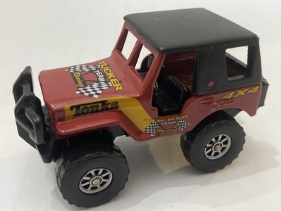 Vintage 2000 Maisto Tonka Jeep Willys 4x4 Tucker Team Racing Ford GP Rare Topper