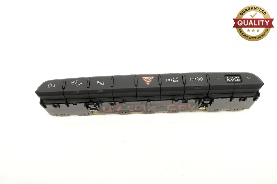Interruptor de control combinado multifuncional para tablero AUDI Q7 2017-2019 OEM 4M0925301K Foto 2 de 4