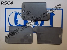 Coque Coquille Clé Télécommande Carte à Puce Renault Laguna Espace 3 Touches