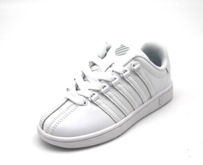 K SWISS CLASSIC VN 53343-101-M WHITE/WHITE YOUTH KID LITTLE KIDS