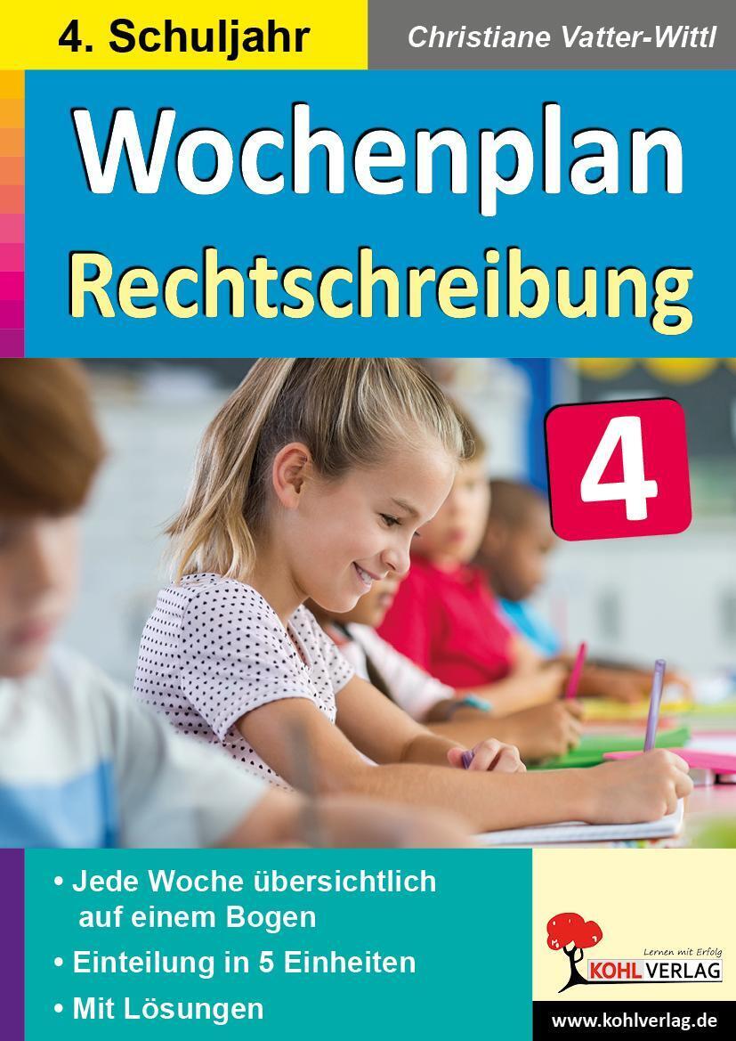 Thumbnail - Wochenplan Rechtschreibung / Klasse 4 | Christiane Vatter-wittl |