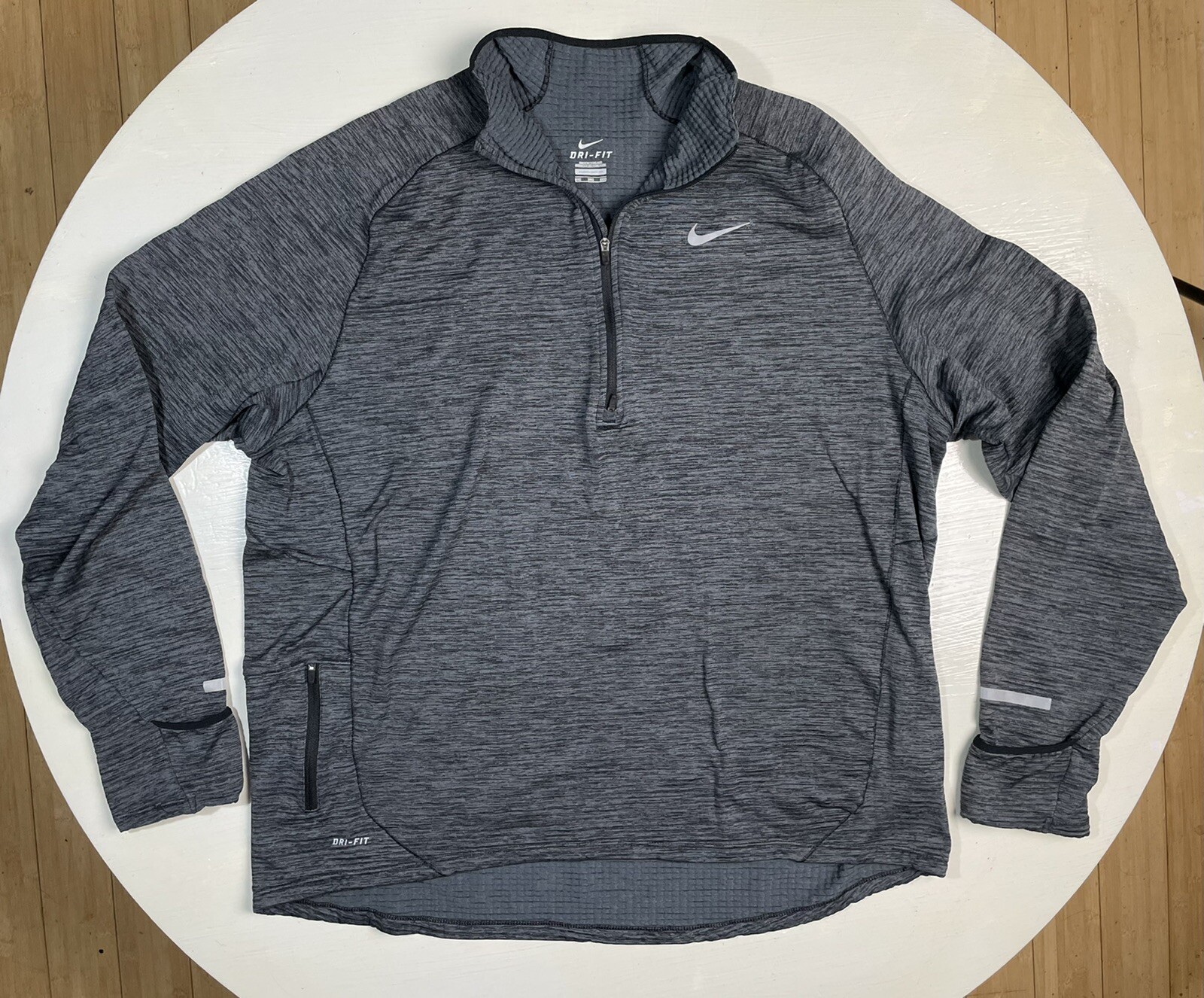 Nike Men's Dri Fit Half Zip Long Sleeve 