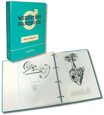 Original Werkstatthandbuch für Volvo PV 544, Duett P210