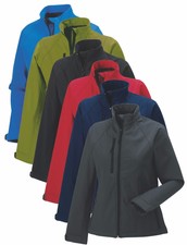 Russell 140f Womens Ladies Fleece Lined Softshell Bomber Jacket No Logo