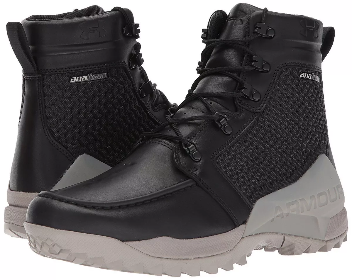 New in Box Mens Under Armour UA Field Ops GORE TEX Boots Black