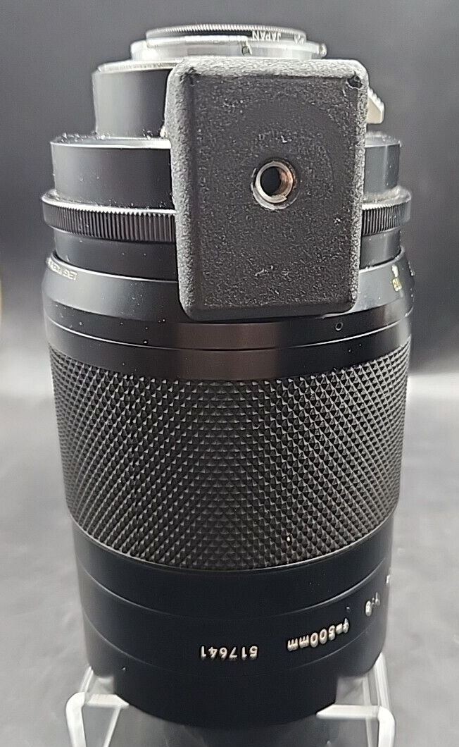 NIKON Reflex NIKKOR 500mm f/8.0 1:8 Lens w/ CL-23 Case & Caps Made