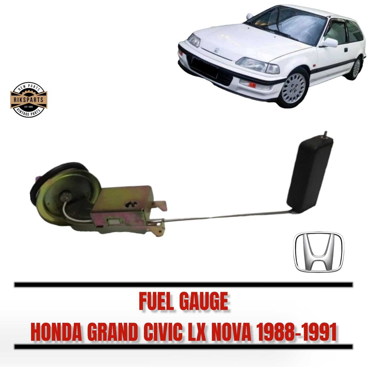 Honda Civic LX SH4 EF2 1988 - 1991 Fuel Tank Lever Sender