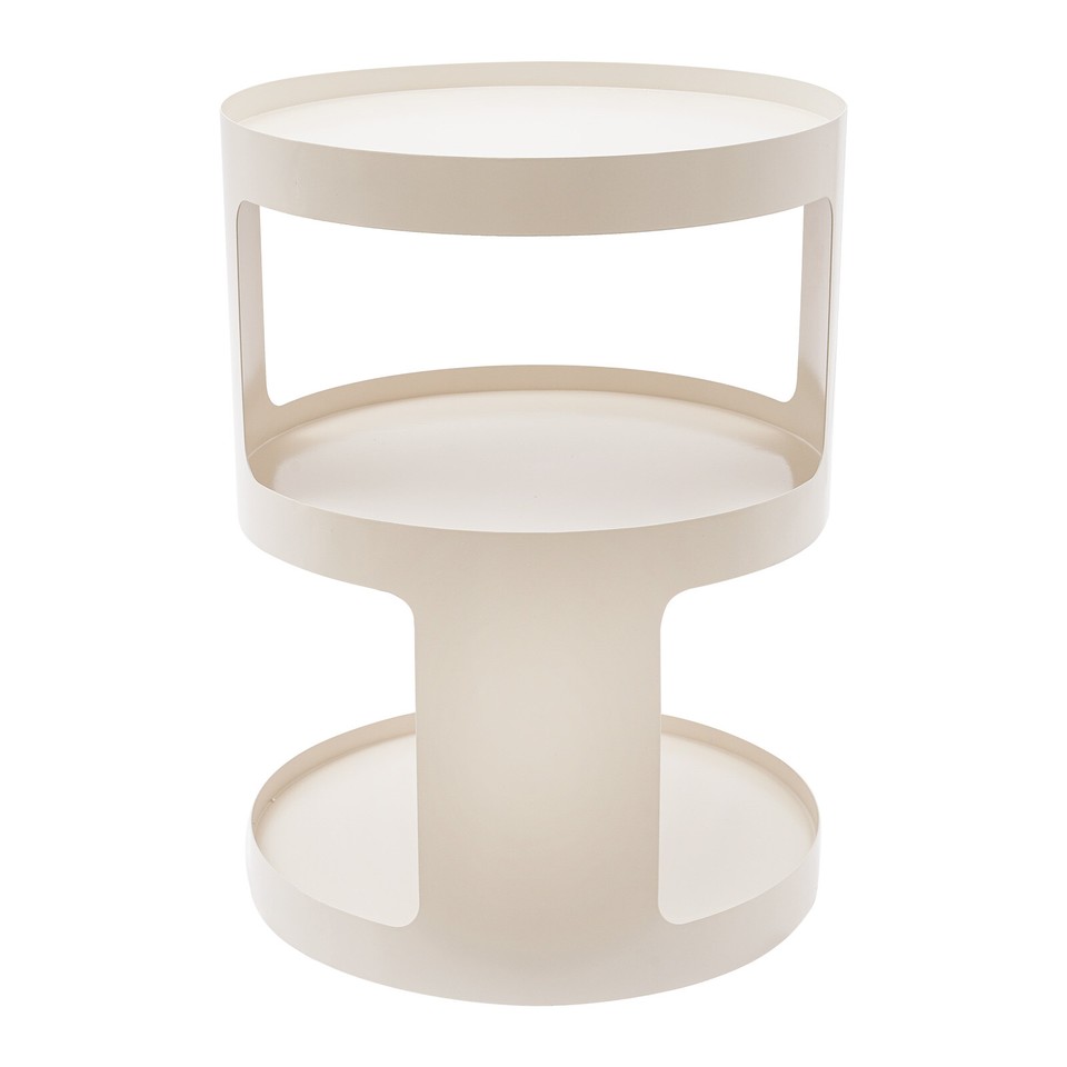 3 Tier Side Table Modern Coffee Table Sofa Bedside Table Round