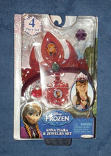 NEW Disney Frozen ANNA Princess Tiara Jewelry Set 189