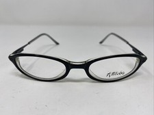 Attitudes ATTITUDES#8 BLACK CRYSTAL 47-18-135 Full Rim Eyeglasses Frame +B30 Attitudes ATTITUDES#8 BLACK CRYSTAL 47-18-135 Full Rim Eyeglasses Frame +B30