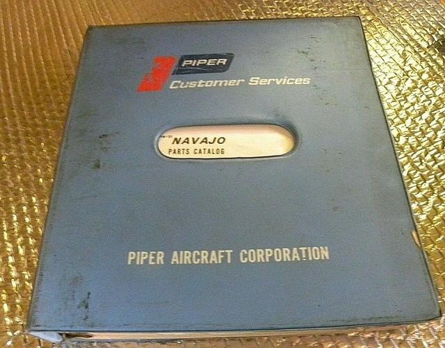 1969 Piper Aircraft Corp Parts Catalog Manual Navajo PA31 ( Turbo) Pa
