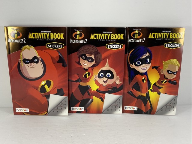Ultimate Sticker Book: Disney Pixar: The Incredibles 2 (Ultimate ...