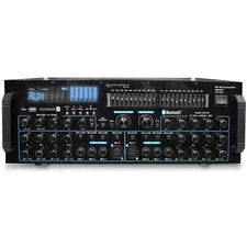 TPro 3000 W Professional Mic Mixing Amplifier w/ Bluetooth, USB & Dual Equalizer