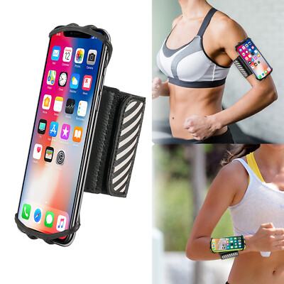 Universal Sport Wristband Arm Band Phone Silicon Holder for